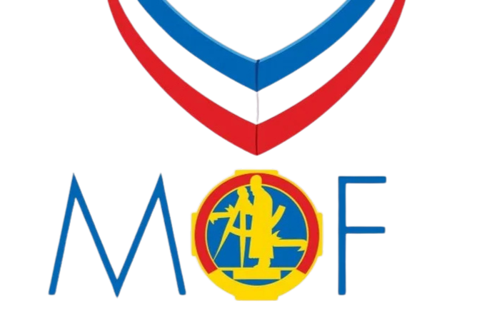Logo Meilleur Ouvrier de France – distinction d’excellence en artisanat d’art.