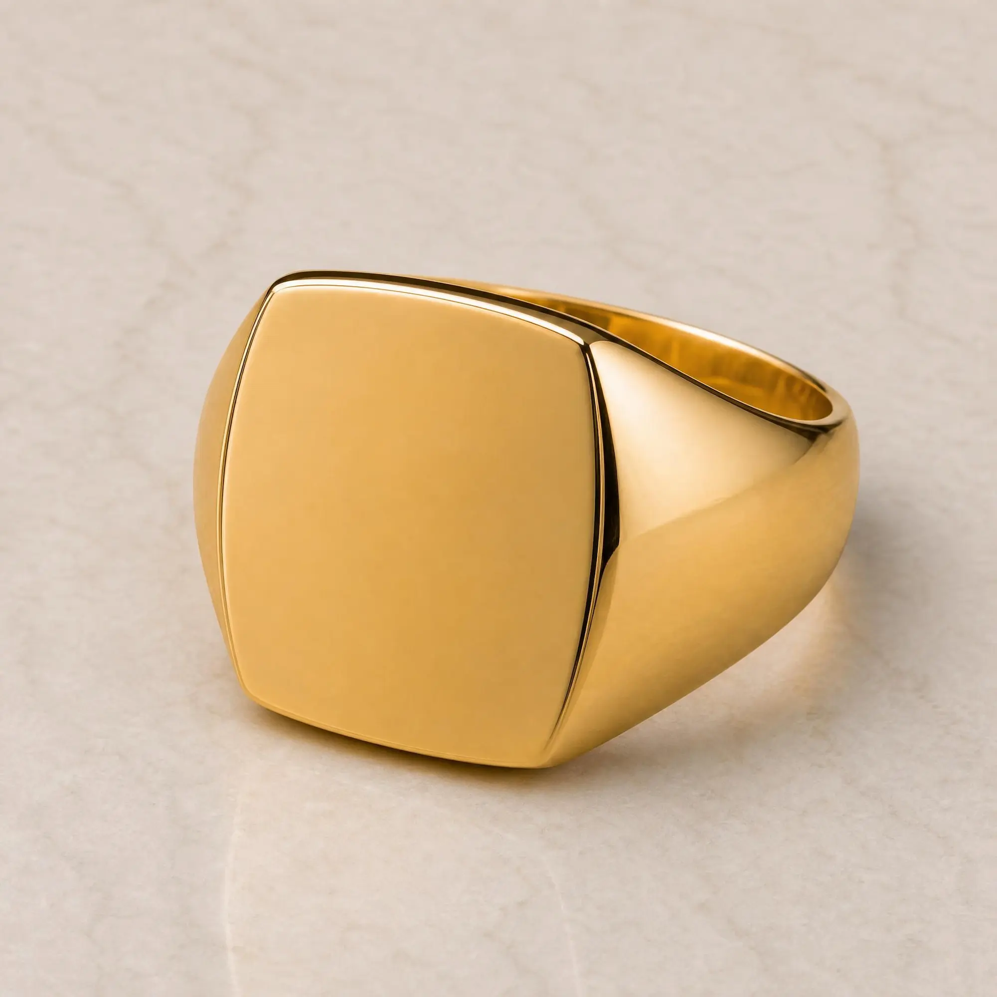 Chevalière Homme Tonneau