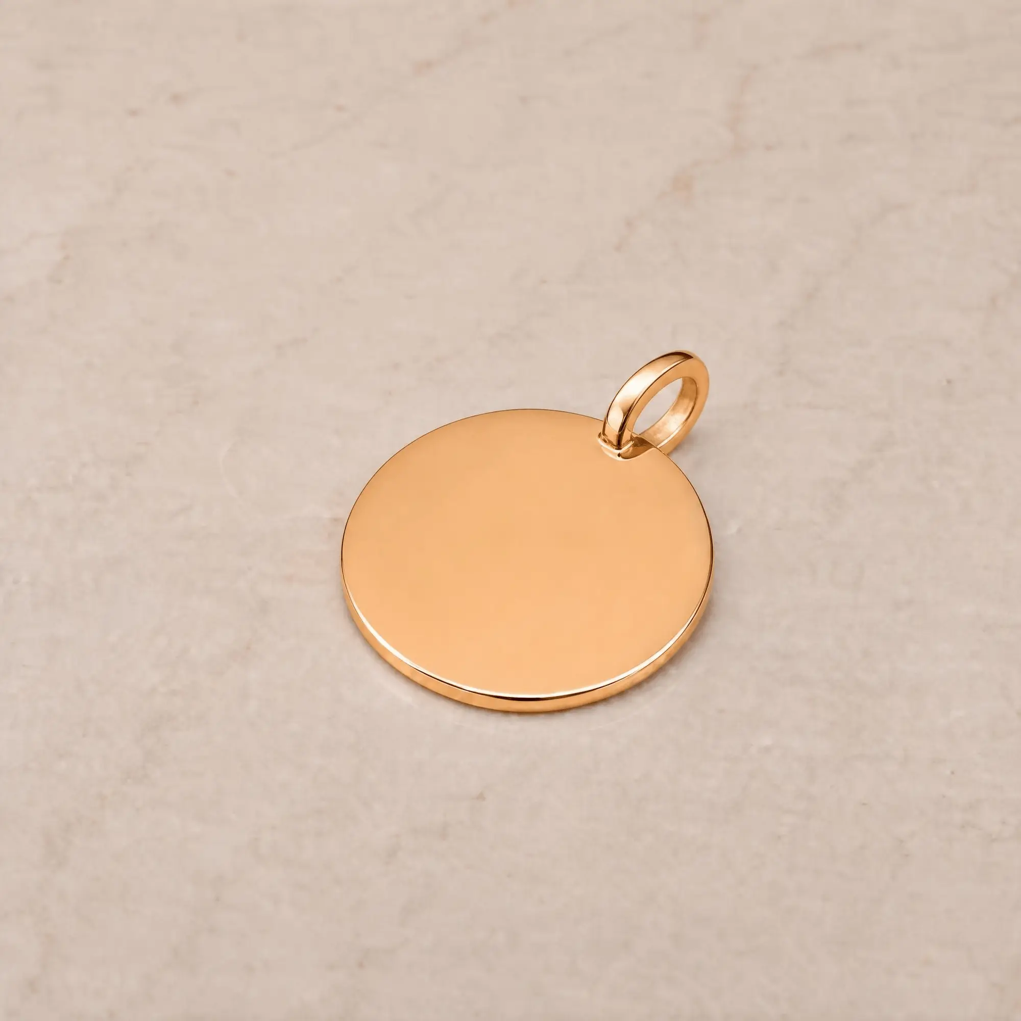 Médaille Ronde avec Bélière Interieure